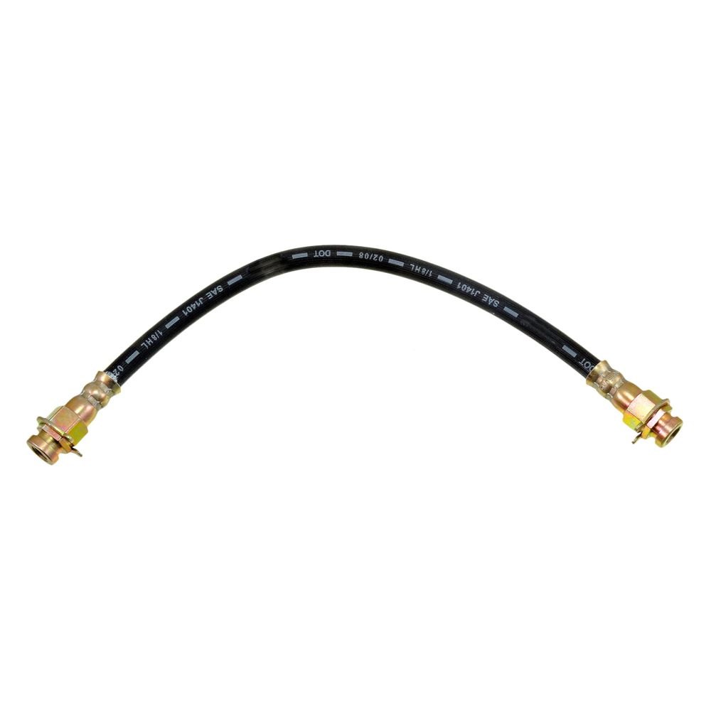 Dorman D18-H36608 Front Passenger Side Brake Hydraulic Hose for 1967-1969 Chrysler Imperial, Black