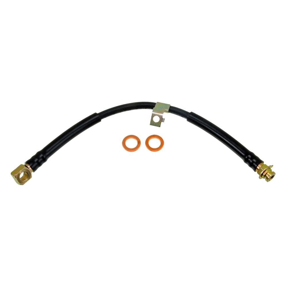 Dorman D18-H36712 Front Driver Side Brake Hydraulic Hose for 1970-1975 Chevrolet Nova, Black
