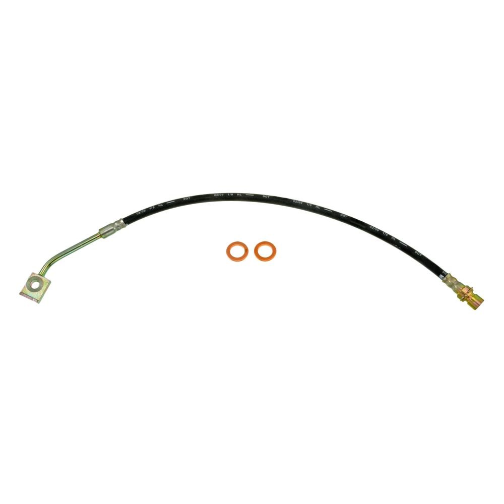 Dorman D18-H36843 Front Passenger Side Outer Brake Hydraulic Hose for 1978-1979 Ford F150, Black