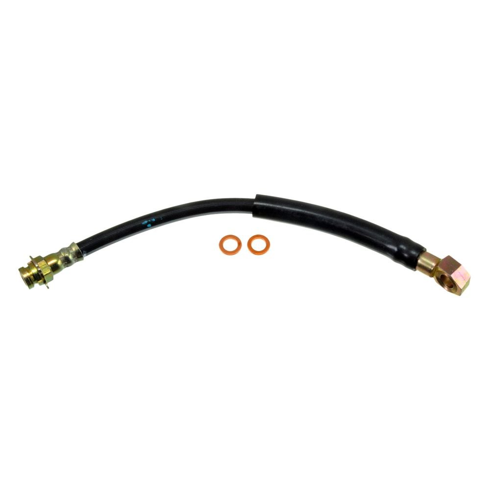Front Passenger Side Brake Hydraulic Hose for 1985-1999 GMC Safari, Black