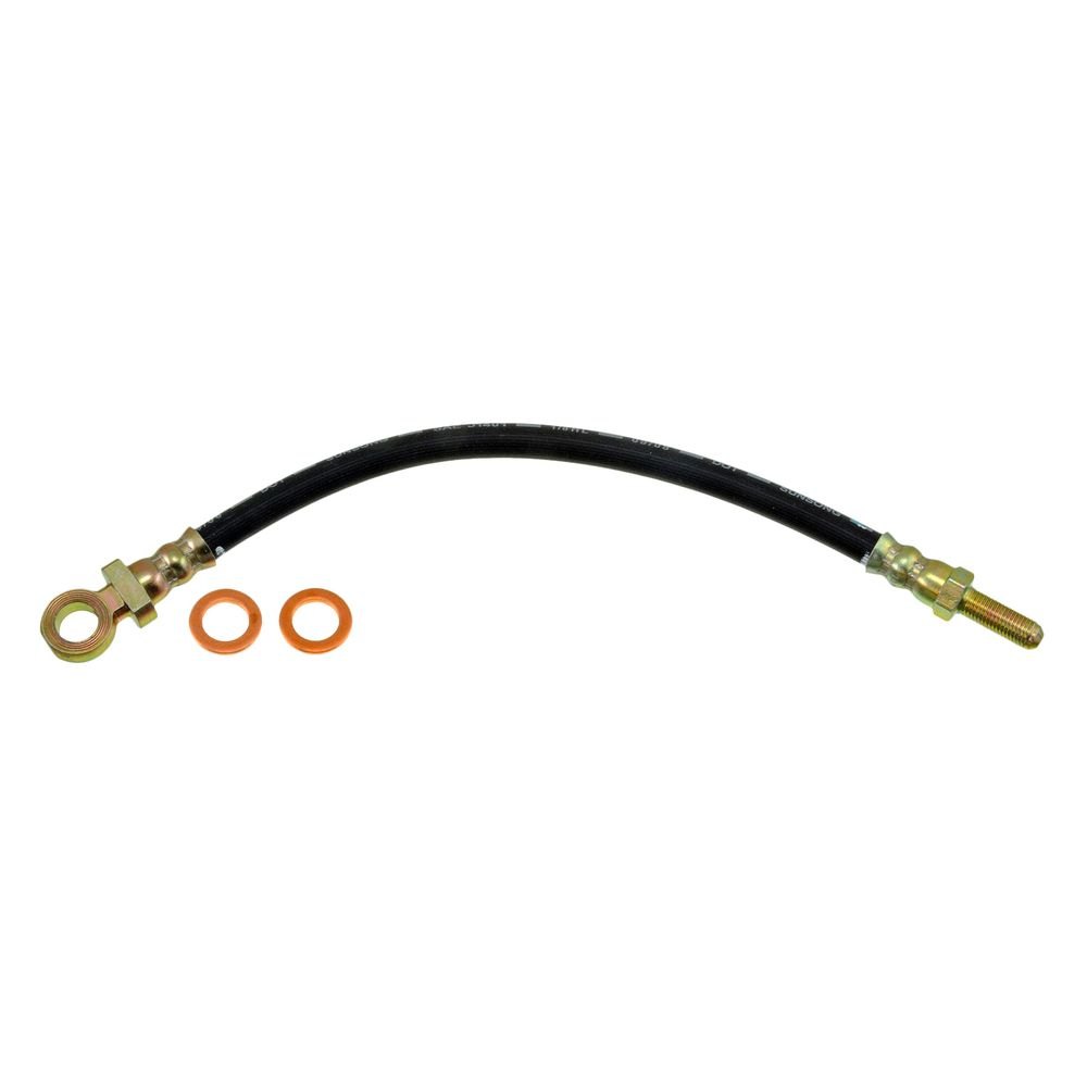 Dorman D18-H36901 Front Passenger Side Brake Hydraulic Hose for 1964-1979 MG Midget, Black