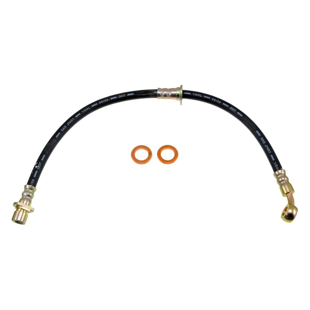 Dorman D18-H380064 Rear Driver Side Brake Hydraulic Hose for 1992-2000 Honda Civic, Black