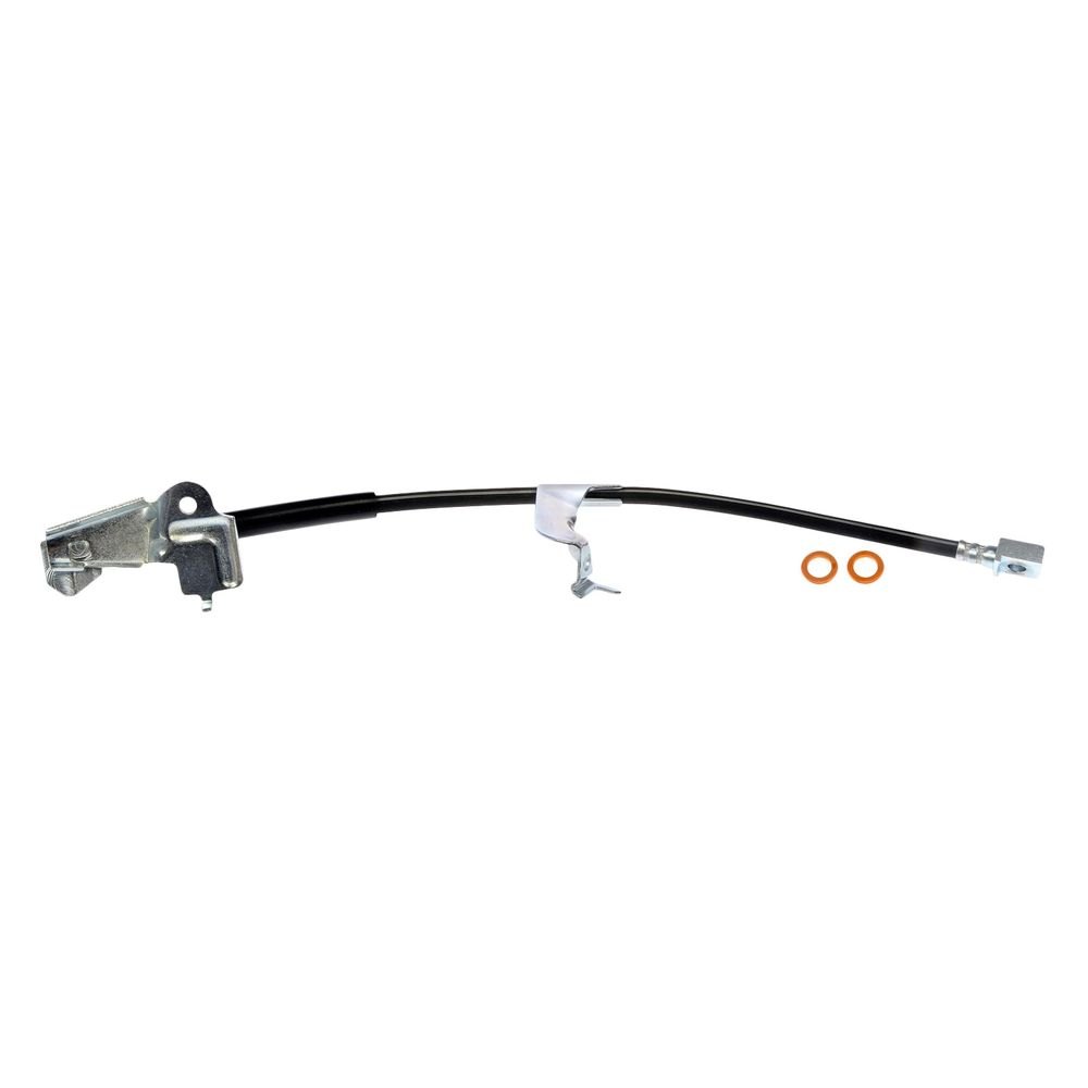 Dorman D18-H380419 Front Passenger Side Brake Hydraulic Hose for 1996-2007 Ford Taurus, Black