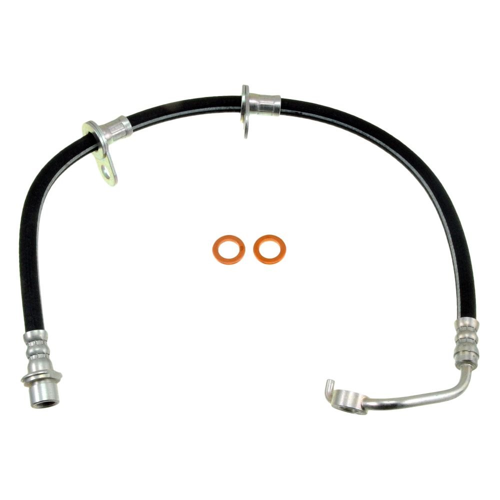 Dorman D18-H380430 Front Driver Side Brake Hydraulic Hose for 1995-2004 Toyota Tacoma, Black