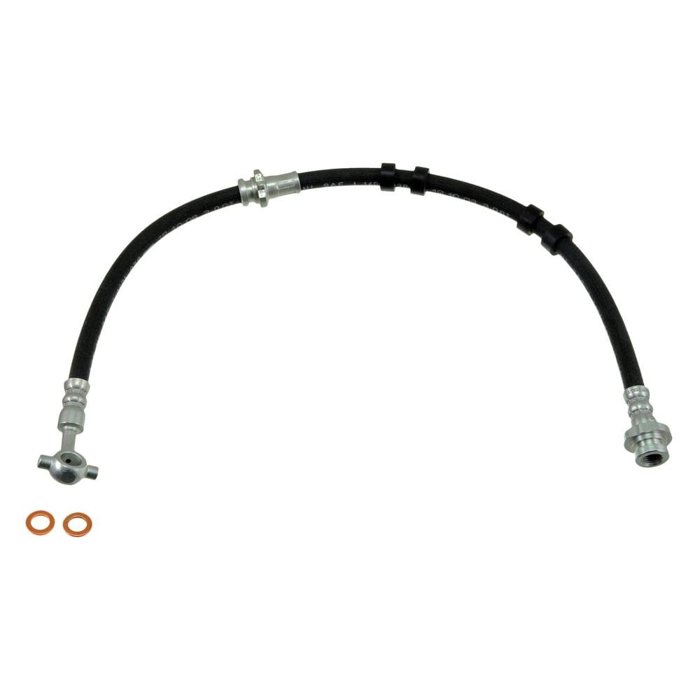 Dorman D18-H380488 Front Driver Side Brake Hydraulic Hose for 1989-2001 Nissan Maxima, Black