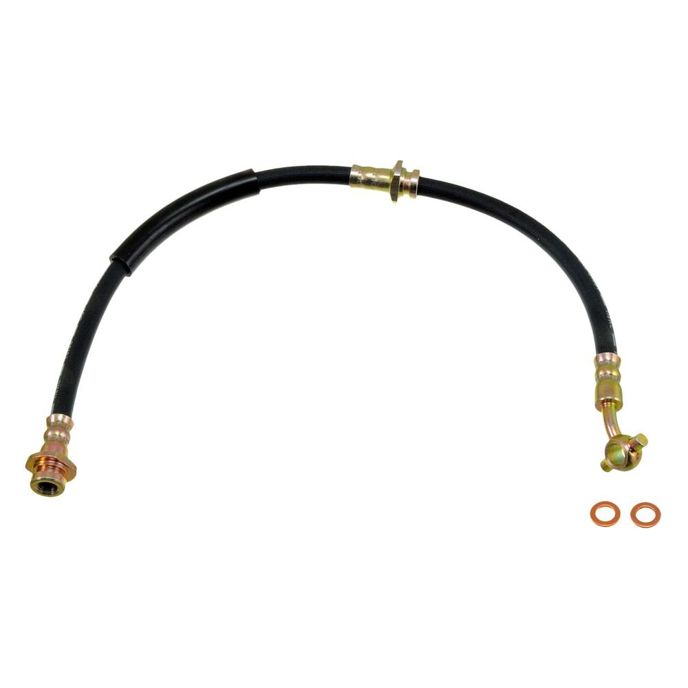 Dorman D18-H380517 Front Passenger Side Brake Hydraulic Hose for 1993-1998 Nissan Altima, Black