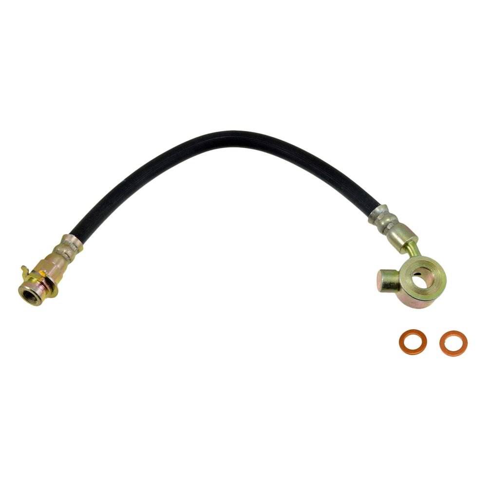 Dorman D18-H380712 Front Passenger Side Brake Hydraulic Hose for 1971-1972 Chevrolet C10 Pickup, Black