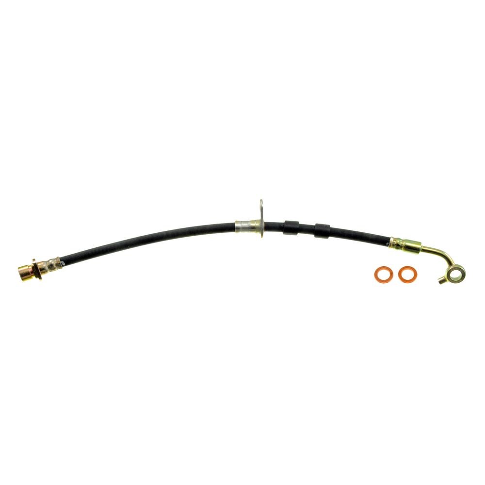 Dorman D18-H380756 Front Passenger Side Brake Hydraulic Hose for 1996-2000 Honda Civic, Black