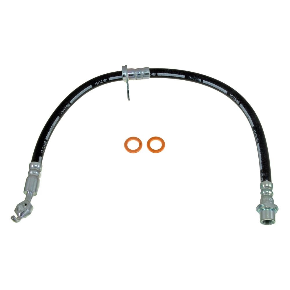 Dorman D18-H380902 Front Driver Side Brake Hydraulic Hose for 1996-2003 Toyota RAV4, Black