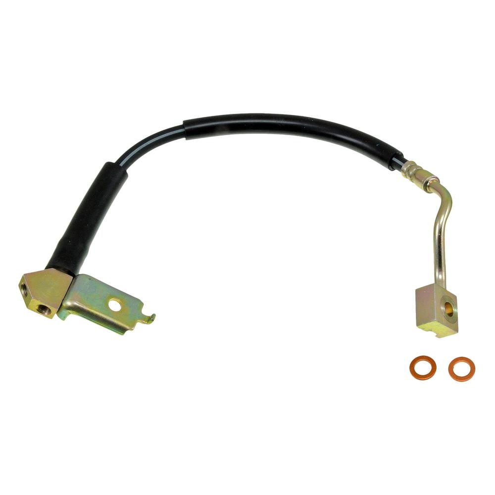 Dorman D18-H380932 Front Driver Side Brake Hydraulic Hose for 1998-2004 Ford Ranger, Black