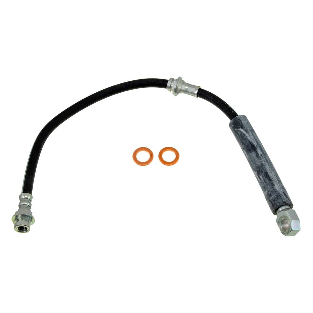 Dorman D18-H38102 Front Driver Side Brake Hydraulic Hose for 1982-1983 Pontiac Firebird, Black