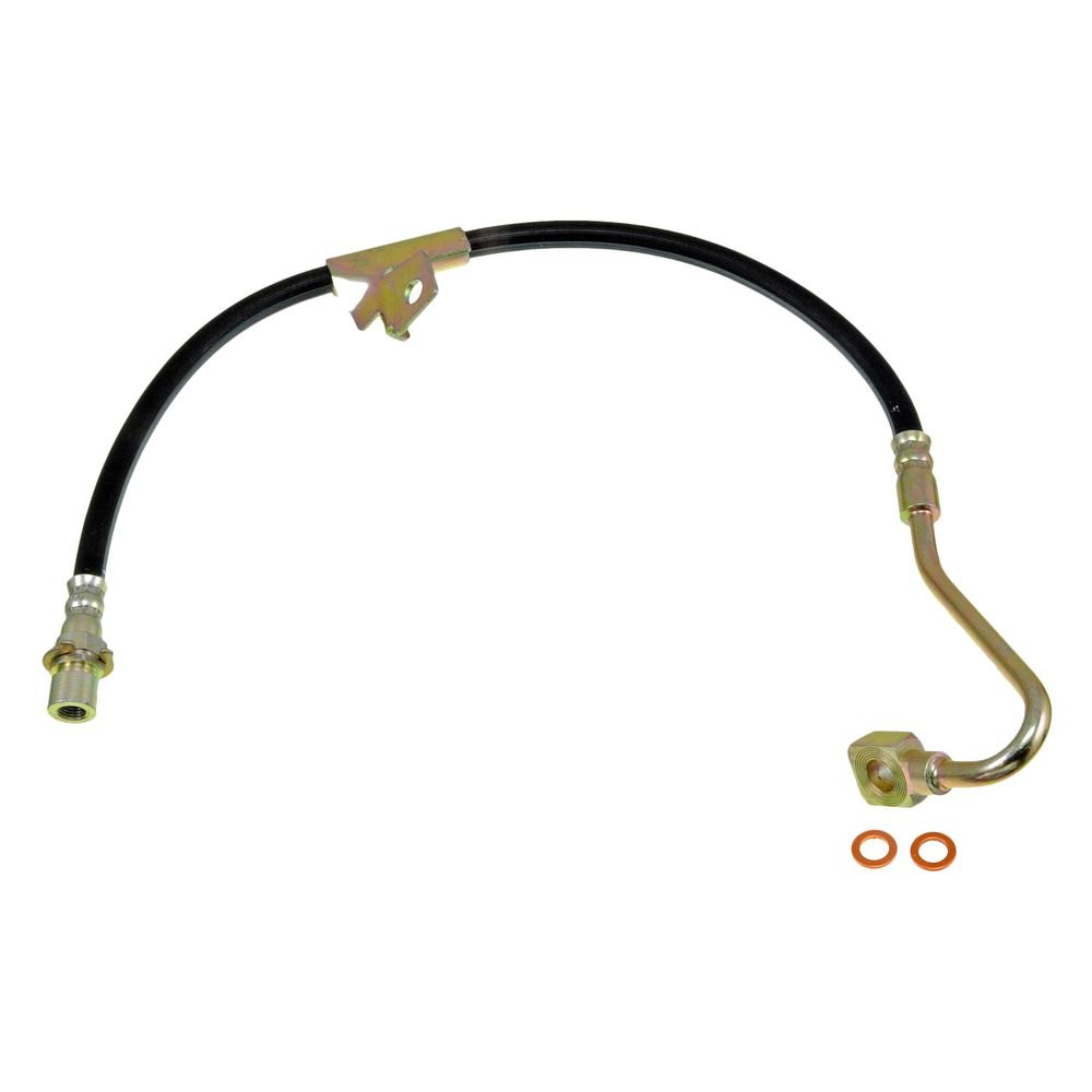 Dorman D18-H381032 Front Driver Side Brake Hydraulic Hose for 1998-2000 Chevrolet Blazer, Black