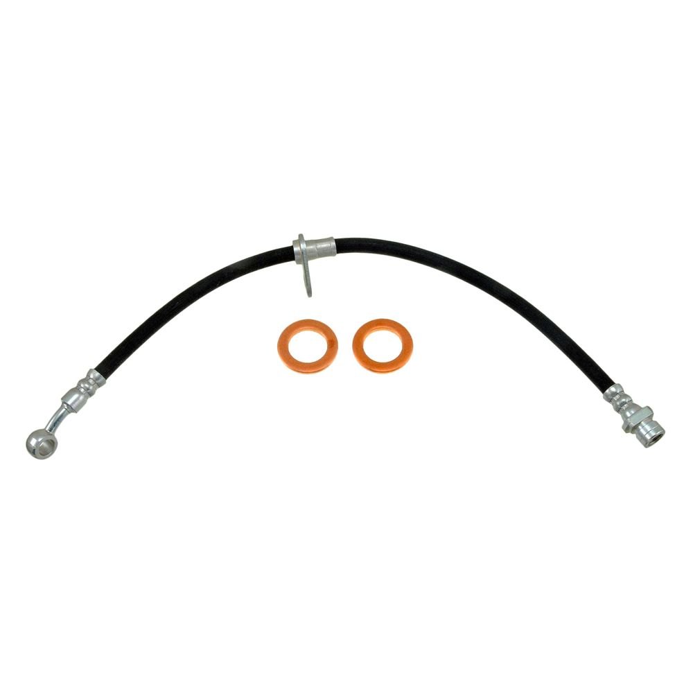 Dorman D18-H381047 Front Passenger Side Brake Hydraulic Hose for 1997-2001 Honda CRV, Black