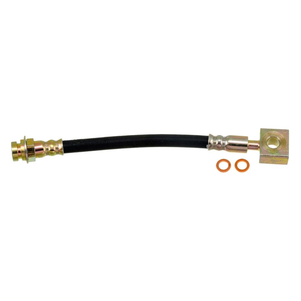 Dorman D18-H381063 Rear Passenger Side Brake Hydraulic Hose for 2000-2002 Ford E450 Econoline Super Duty, Black