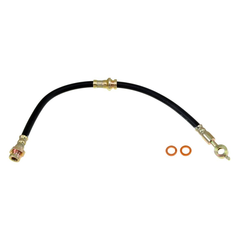 Dorman D18-H381096 Front Driver Side Brake Hydraulic Hose for 1998-2001 Honda Passport, Black