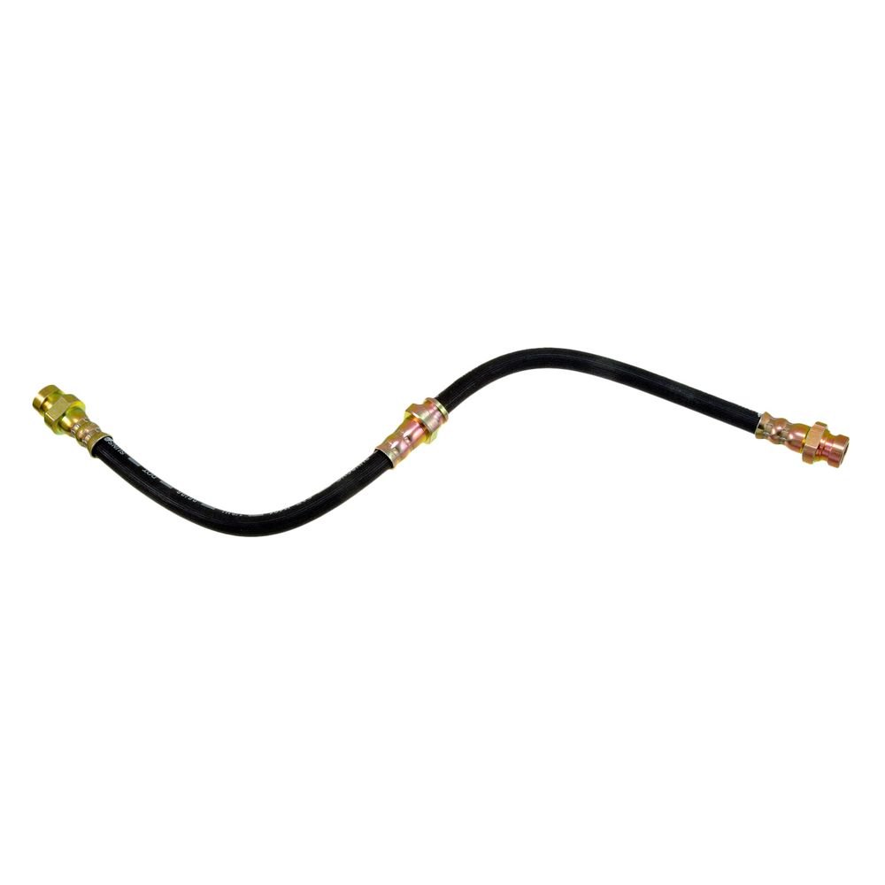 Dorman D18-H381098 Front Driver Side Outer Brake Hydraulic Hose for 2000 Mitsubishi Montero, Black