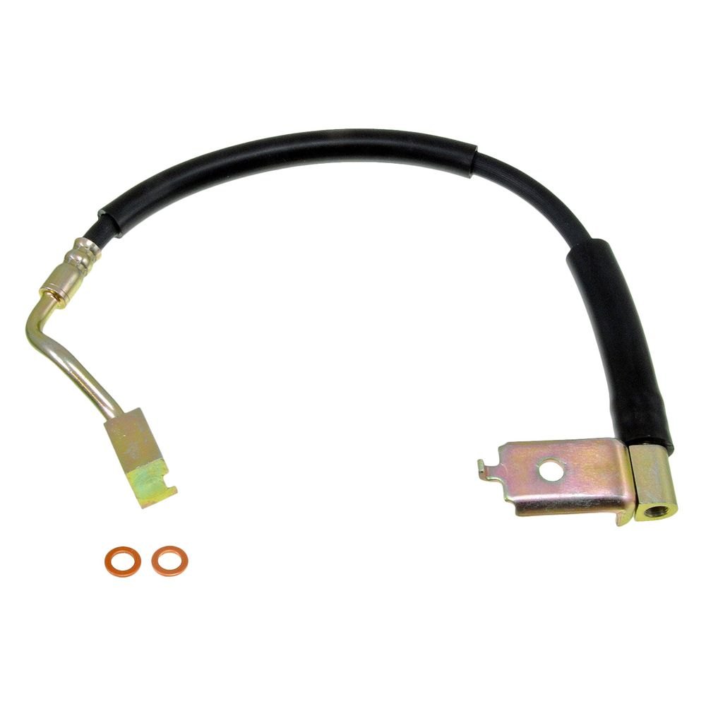 Dorman D18-H381135 Front Passenger Side Brake Hydraulic Hose for 1998-2011 Ford Ranger, Black