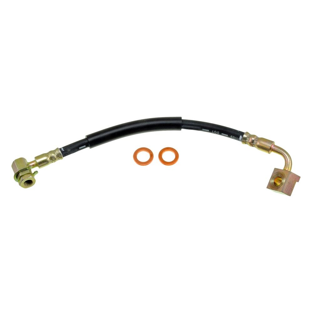 Dorman D18-H381157 Front Passenger Side Brake Hydraulic Hose for 1996-2005 Ford Explorer, Black