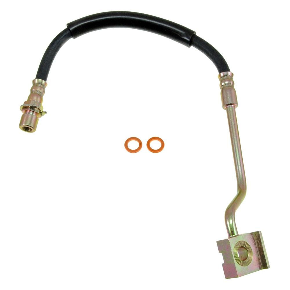Dorman D18-H38192 Front Passenger Side Brake Hydraulic Hose for 1984-1992 Lincoln Mark VII, Black