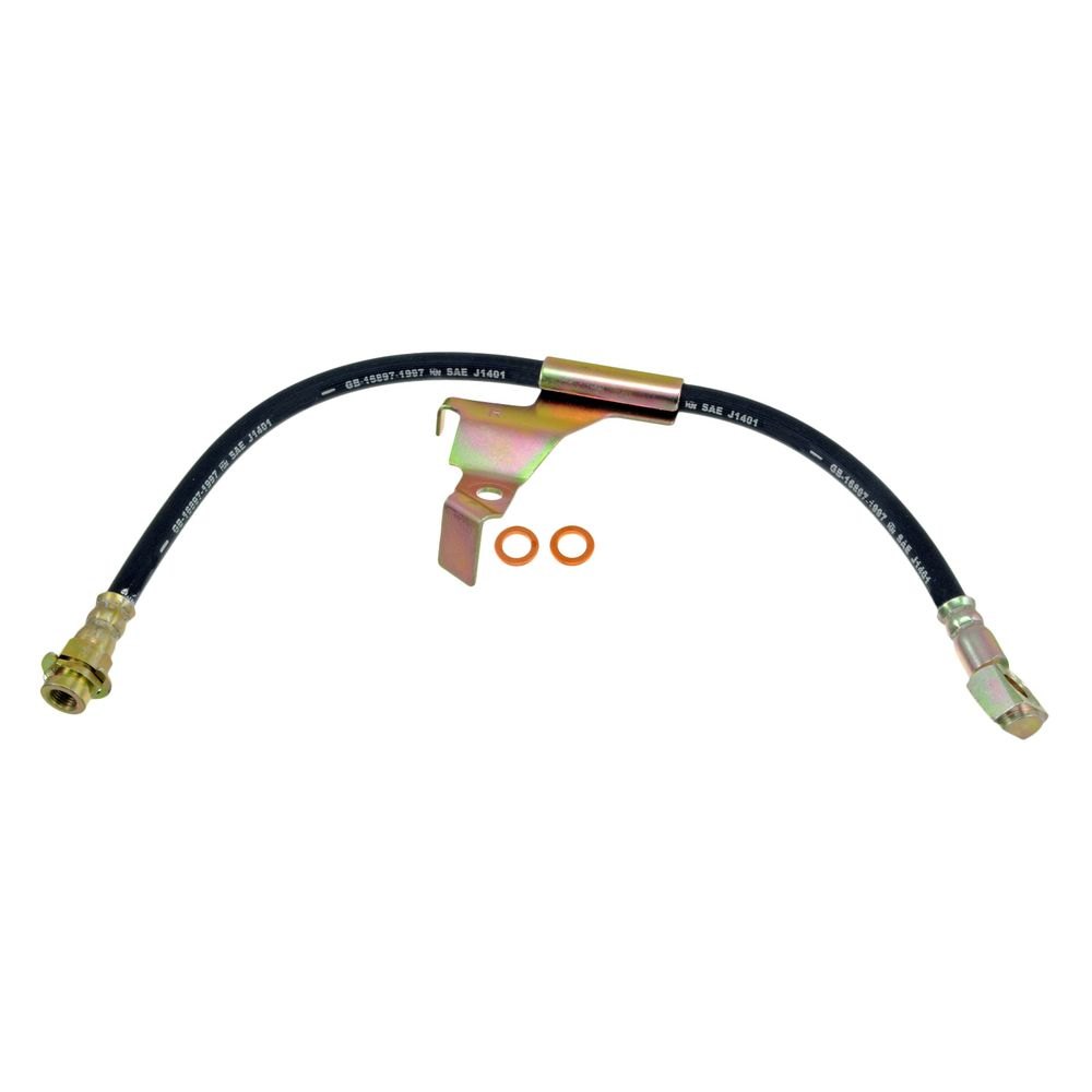 Dorman D18-H38262 Front Passenger Side Brake Hydraulic Hose for 1985-1993 Cadillac DeVille, Black