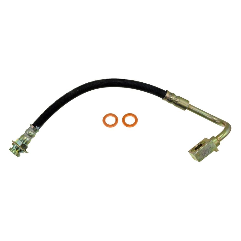 Dorman D18-H38267 Rear Passenger Side Outer Brake Hydraulic Hose for 1985-1996 Chevrolet P30, Black