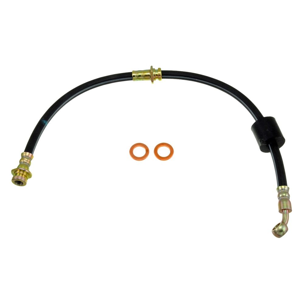 Dorman D18-H38616 20.5 in. Front Passenger Side Brake Hydraulic Hose for 1989-1997 Geo Tracker, Black