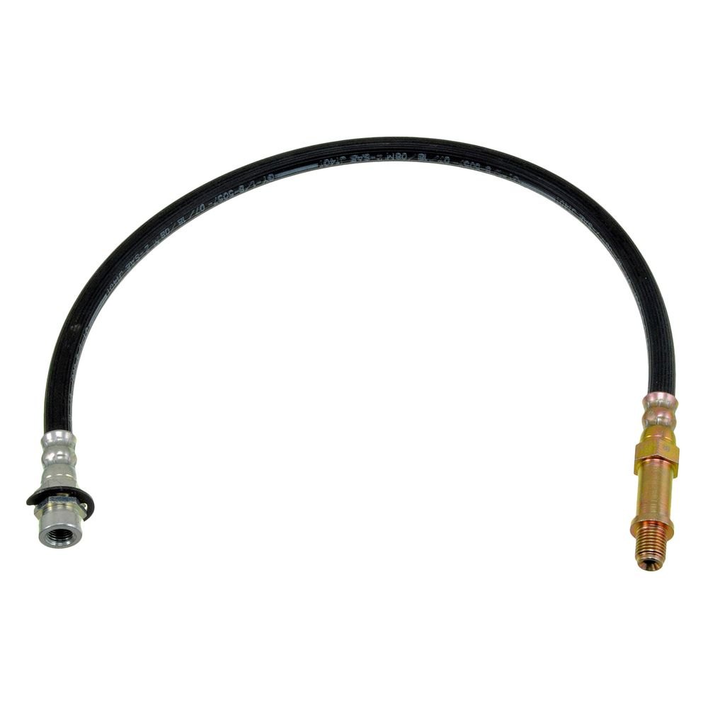 Dorman D18-H78077 20.25 in. Front Driver Side Brake Hydraulic Hose for 1970-1972 Ford F250, Black