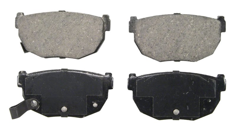 Nao Brake Pads for 2012-2016 Volkswagen Jetta - Black