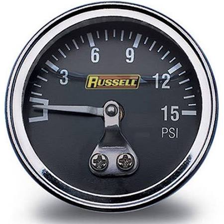 2 ft. Fuel Pressure Gauge, Blue