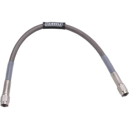 9 in. Straight -3AN Universal Brake Line Assembly, Blue