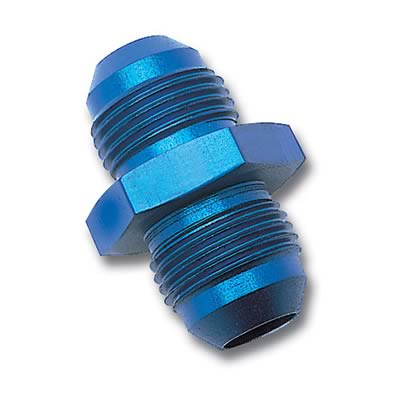 0.5 in. Automotive Coupler Fitting -4 AN Male, Red