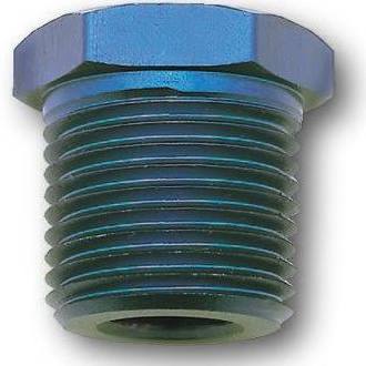 0.37 x 0.5 in. Aluminum Bushing Reducer, Red