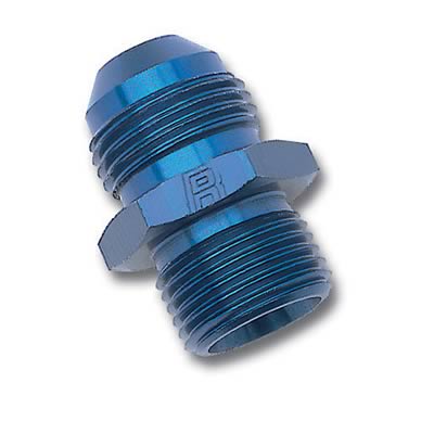 R62-670520 14 mm x 1.5 Adapter Fitting Flare to Metric Adapter, Blue