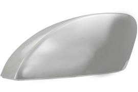 Exterior Mirror Cover with Top Half Replacement for 2017-2018 Ford Focus, Silver