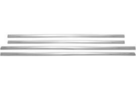38 x 42.12 in. Side Molding Multi-Fit for 2007-2017 Ford Expedition, Silver