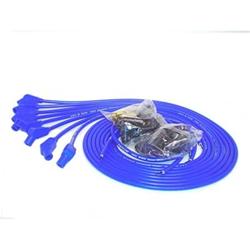 T64-70653 8 mm Spiro-Pro Universal Spark Plug Wire Sets for 1942-1955 Chevrolet Truck, Blue