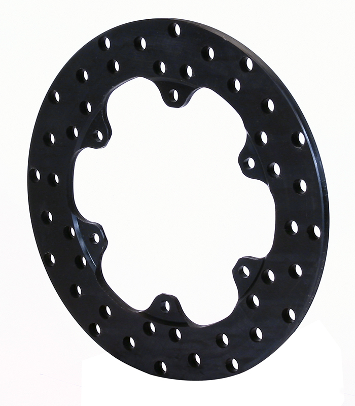 10.75 in. Drilled Steel Front Drag Rotor