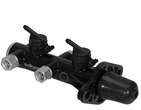 Compact Remote Tandem Master Cylinder without Pushrod