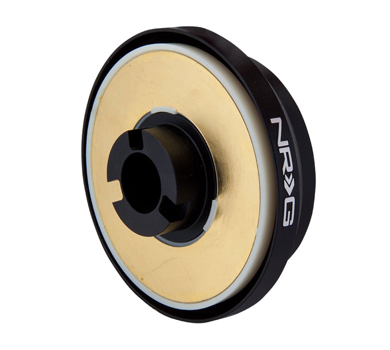 Steering Wheel Hub Quick Release for 1991-1999 Mitsubishi 3000GT, Black