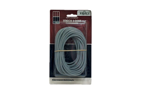 Strybuc S6T-2327C 0.12 in. x 20 ft. Window Center Mount Operator Carded Gray Screen Spline