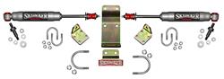 Dual Steering Stabilizer Lift Kit - Silver