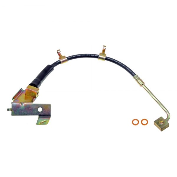 Dorman D18-H620181 482.6 mm Front Passenger Side Brake Hydraulic Hose for 2002 - 2005 Dodge Ram