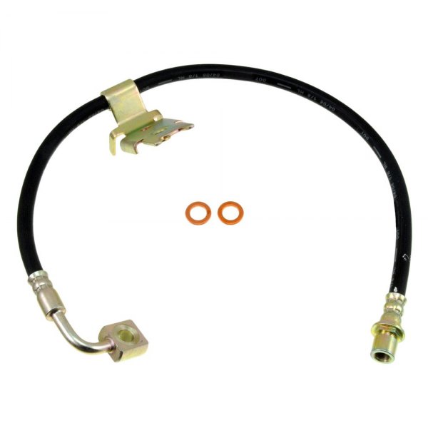 Dorman D18-H620565 609.6 mm Front Driver Side Brake Hydraulic Hose for 2005 - 2011 Chrysler 300C