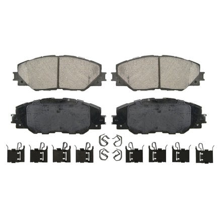 W66-QC1337 Ceramic Disc Pad Set for 2008-2017 Ford E450 Super Duty