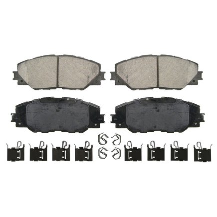 Picture of Wagner Brake W66-ZX1042 Semi-Metallic Ceramic Disc Brake Pad Set for 2006-2011 Ford F150