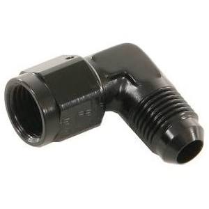 90 deg. Female an to Male an Adapter - Black
