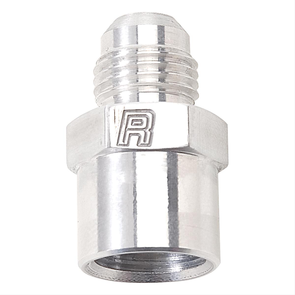 R62-640610 0.62 x 18 in. -6 AN Aluminum Adapter Fitting