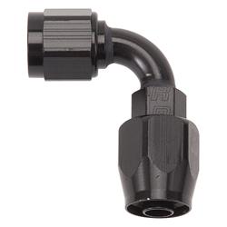 90 deg, -4 AN Full Flow Hose Ends - Black