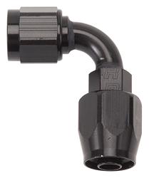 90 deg, -12 AN Full Flow Hose Ends - Black