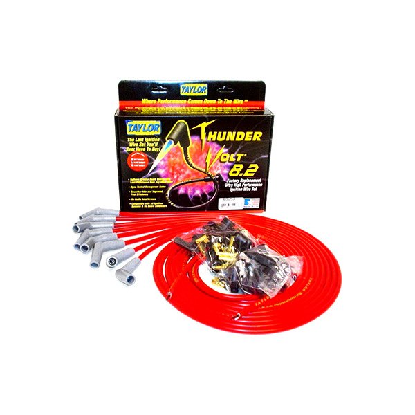 T64-83253 8.2 mm Thundervolt Performance Ignition Wire Set, Red